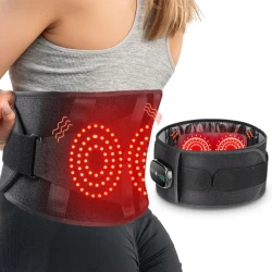 Cordless Red Light Therapy Belt with Massage