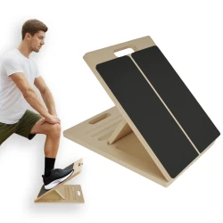 Adjustable Wooden Stretching Board for Health and Fitness
