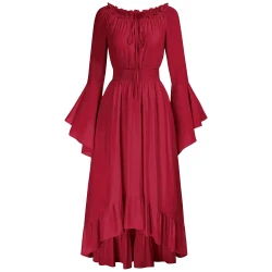 Gothic Slim Waisted Women's Party Dress
