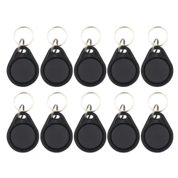 10 Pack RFID KeyFobs Writable Smart Tags