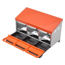 Durable 3 Compartment Chicken Nesting Box with Lids