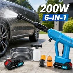 200W Portable Cordless Garden Water Spray Gun