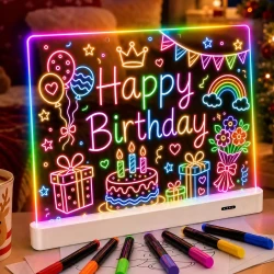 Kids LED Drawing Board 16 Inch Art Doodle Toy