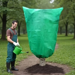 Reusable Plant Covers for Winter Frost Protection