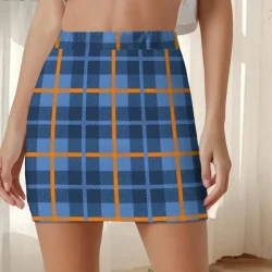 Stylish Summer Bodycon Plaid Mini Skirt