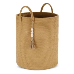 Large Eco Friendly Woven Storage Basket with Handles