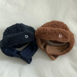 Cozy Plush Lamb Dog Cat Winter Hat