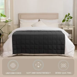 Good Nite Weighted Blanket for Adults Grey Cover