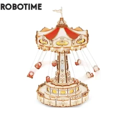 Robotime Rokr Swing Ride DIY Music Box Puzzle