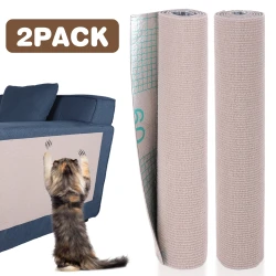2 Pack Cat Scratching Mat Furniture Protector