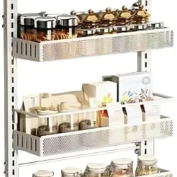 Adjustable 6 Tier Over the Door Organizer Rack