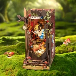 Robotime Rolife DIY Book Nook Kit with Lights