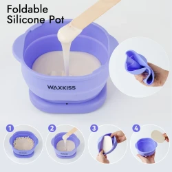 Portable Silicone Wax Heater Kit for Hair Removal