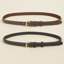 Fashionable Adjustable Metal Buckle Waist Belt