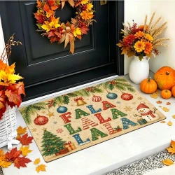 Non Slip Welcome Doormat for Holidays