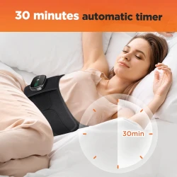 Rechargeable Heated Vibration Massage Waist Belt