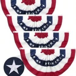 American Flag Bunting Set for Outdoor Decor