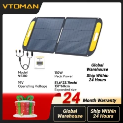 VTOMAN VS110 110W Portable Waterproof Solar Panel