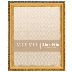Gold 8x10 Picture Frame for Wall Tabletop Display