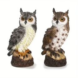 Resin Bionic Owl Garden Decorative Figure