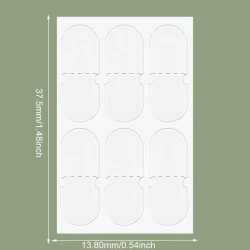 60 Pcs Elf Ear Stickers Cosmetic Ear Correctors
