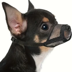 Breathable Anti Bite Dog Mask for Short Nosed Breeds
