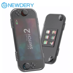 Slim Crystal Clear Protective Case for Nintendo Switch 2