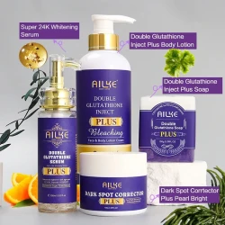 AILKE Double Glutathione Whitening Skin Care Set