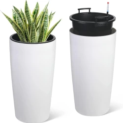 Tall Self Watering Planters Set of Two