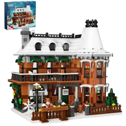 Wonderful Life Building Block Snow House Set