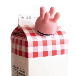 Funny Milk Bottle Cap Fun Pouring Spout Cover