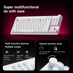 MCHOSE Mix 87 Gaming Keyboard with Magnetic Switches