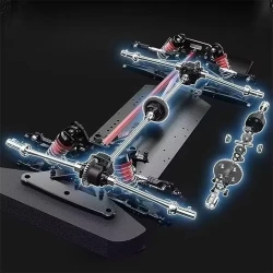 High Speed Blushless 4WD Remote Control Car