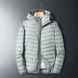 Men's Lightweight Waterproof Duck Down Puffer Jacket