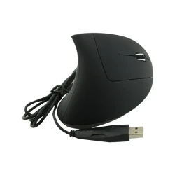 Ergonomic Vertical Wired Mouse with 6 Buttons