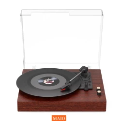 Maio E300 Belt Driven Vintage Turntable with Speaker
