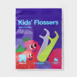 Kids Fruity Berry Flossers for Oral Care