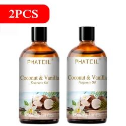 PHATOIL 2PCS 100ml Long Lasting Fragrance Oil Set
