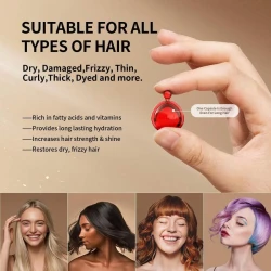 Anti Hair Loss Oil Capsules for Smooth Hair