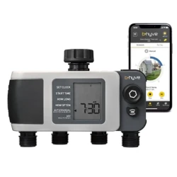 Programmable 4 Port Garden Watering Timer