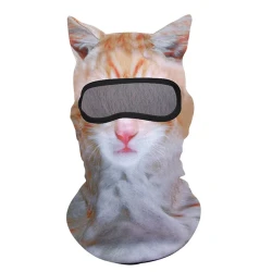 3D Cat Animal Ski Balaclava Full Face Protector