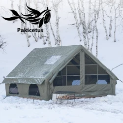PAKICETUS Luxury Inflatable Camping Tent for Families