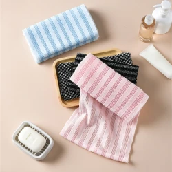 Japanese Exfoliating Shower Towel Set for Men Women