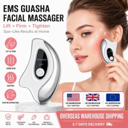 Electric Gua Sha Face Massager with Heat Therapy