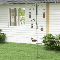 Pawhut Premium Bird Feeding Station Kit with Hooks