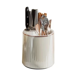 360 Degree Rotating Knife Block Organizer Large Capacity
