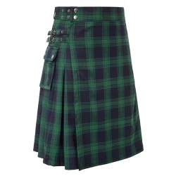 Mens Highland Tartan Plaid Kilt Skirt Costume