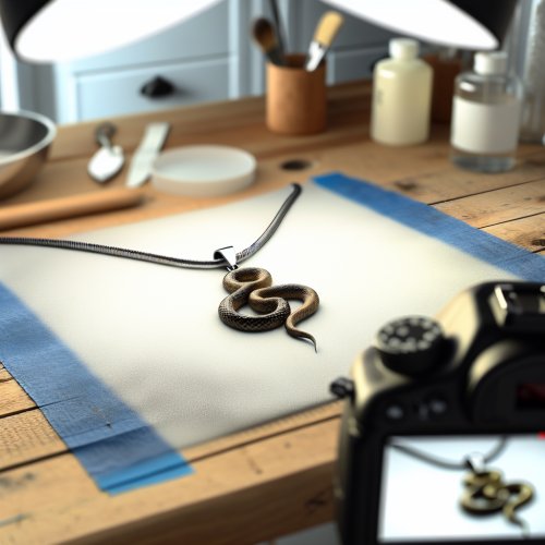 Snake Pendant Necklace